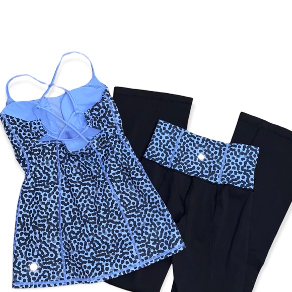 ⬇️$⬇️ Lululemon rare outfit high rise yoga pants & dancing warrior tank top - Picture 3 of 5